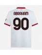 AC Milan Tammy Abraham #90 Venkovní Dres 2024-25 Krátký Rukáv